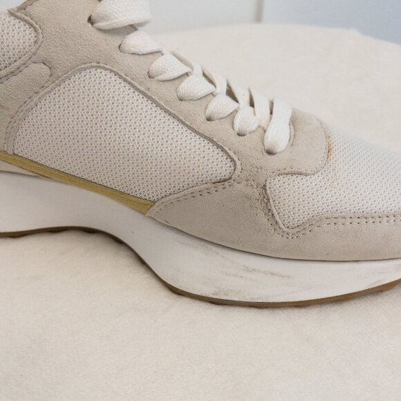 Bobbies Paris White Suede & Mesh Sneakers EU 39 | Handcrafted in Portugal - Picture 7 of 7
